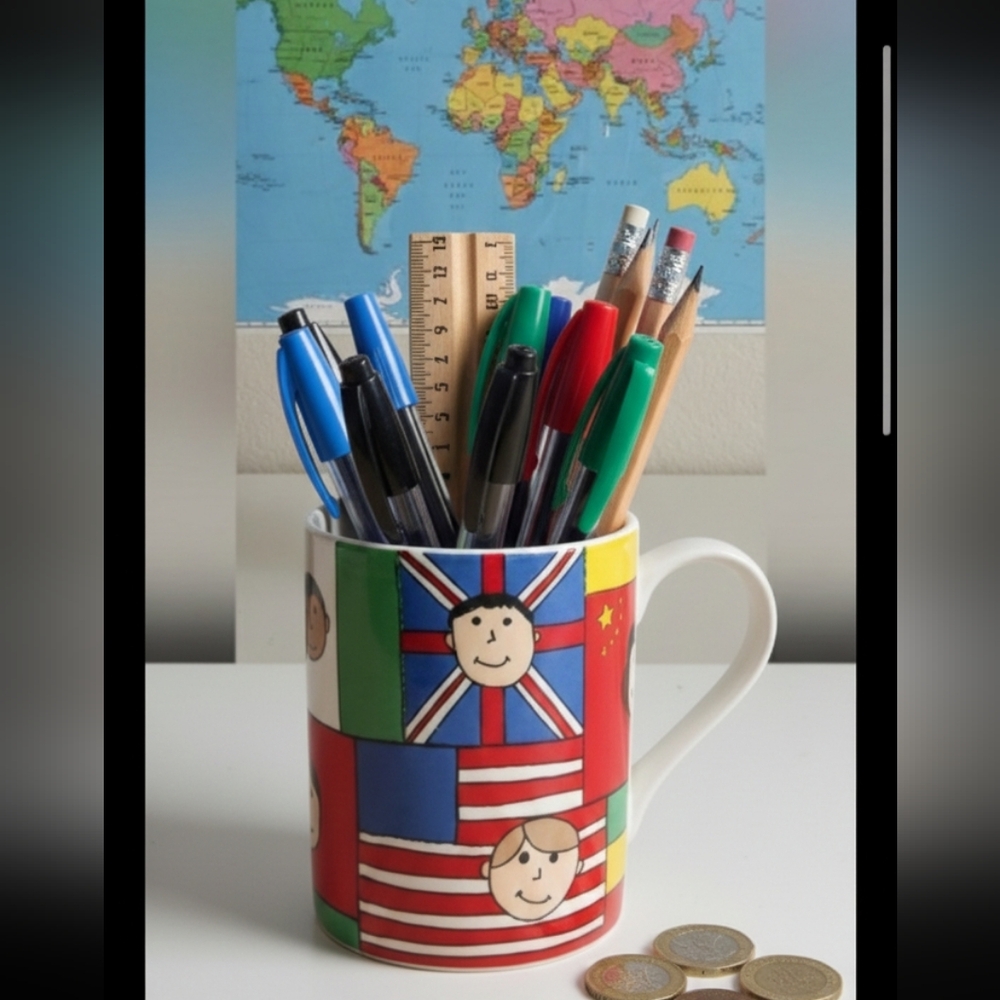 Save The Children Coffee Mug children of the world